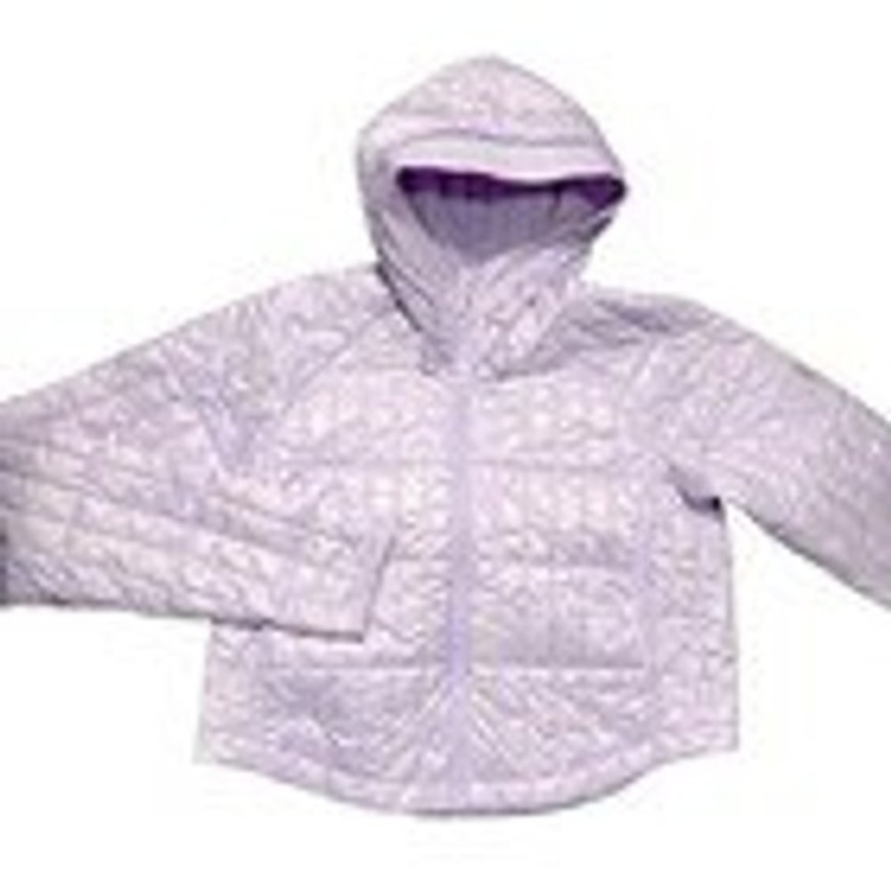 FP Movement PrimaLoft Packable Hooded Puffer Jacket Lavender Lightweight